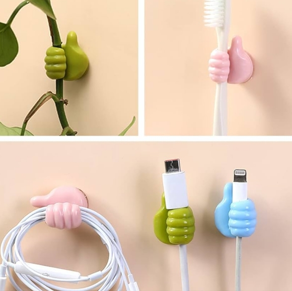 3 Multi-Function Adhesive Hooks - Picture 2 of 6